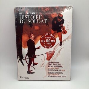 CD Neuf Histoire du soldat - STRAVINSKY, Gayot, Podalydès, Sandre - Harmonia NIP